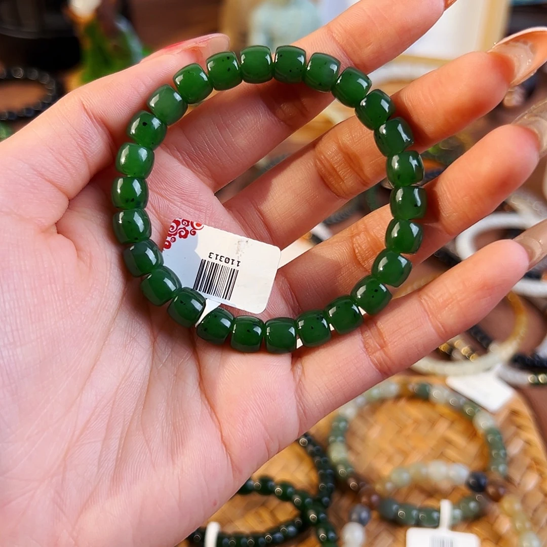 和田玉未镶嵌手串