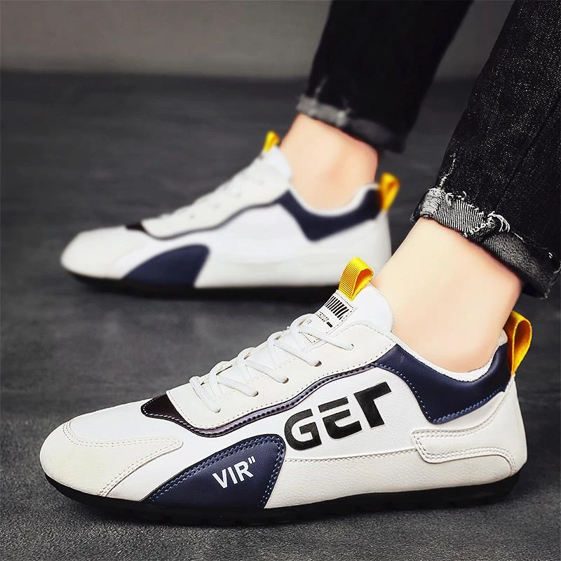 休闲板鞋男鞋夏季潮牌2024新款高级感运动阿甘鞋男士小白鞋子男款