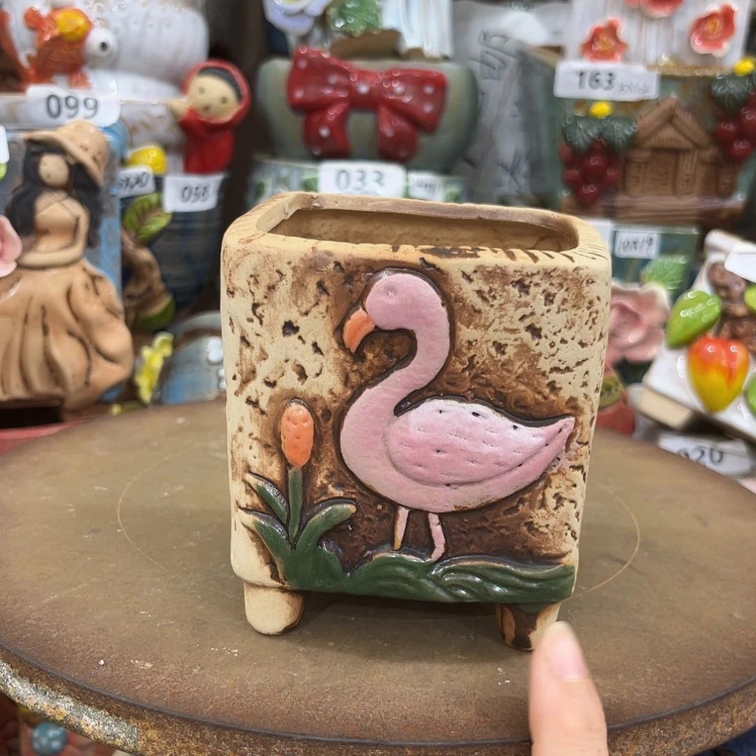 粗陶多肉花盆花盆