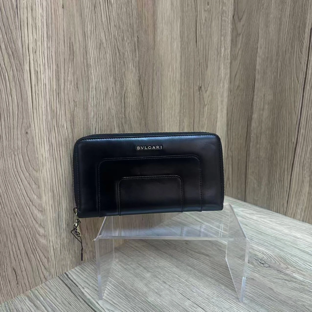 95新 BVLGARI/宝格丽 乱乱子中古/女士/钱包/115381