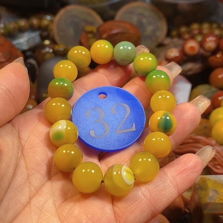 玛瑙/玉髓手链未镶嵌红*士