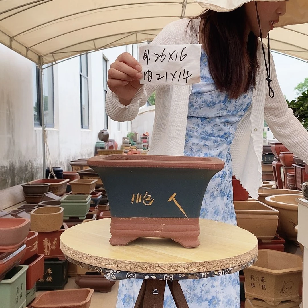 紫砂花盆紫砂花盆瑕疵