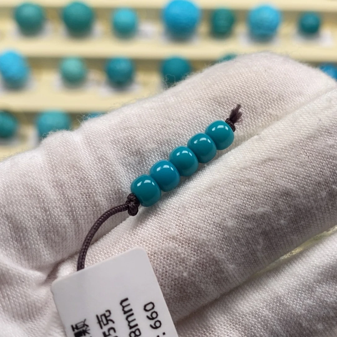 绿松石未镶嵌精品原矿高瓷绿松石