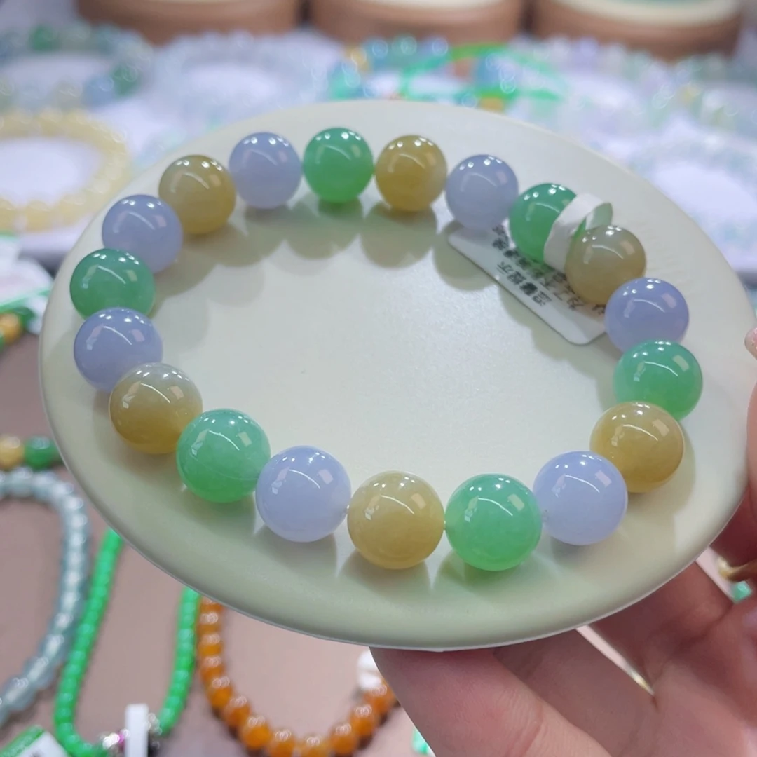 未镶嵌手链翡翠卡10