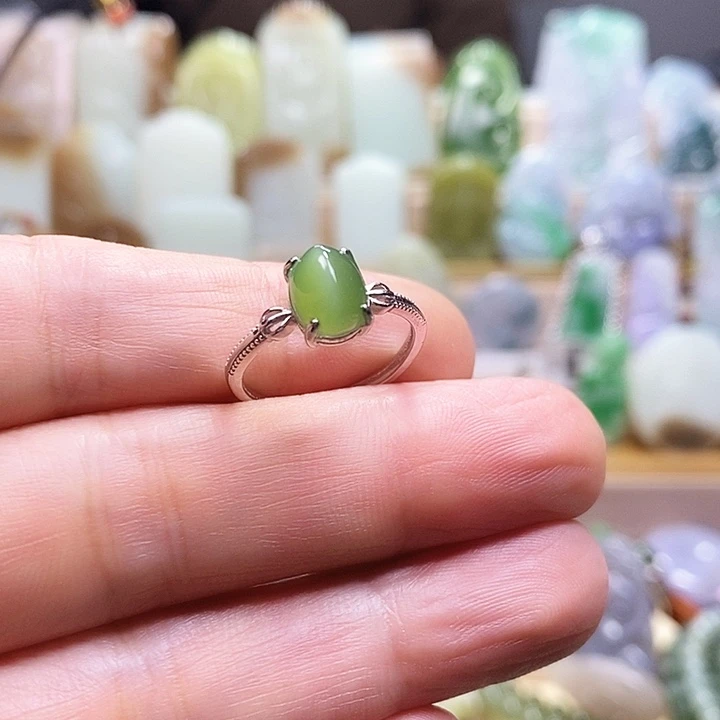 和田玉戒指未镶嵌