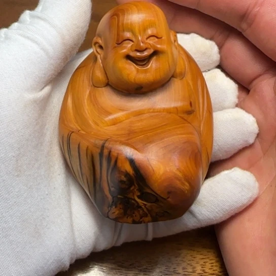 柏木(崖柏)全陈化老料把件