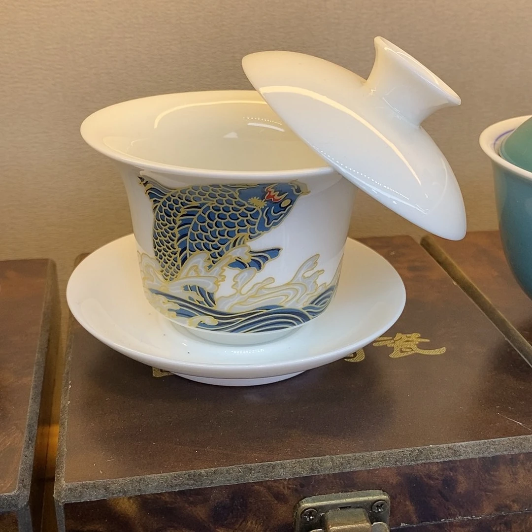 盖碗盖碗茶，盖碗茶，