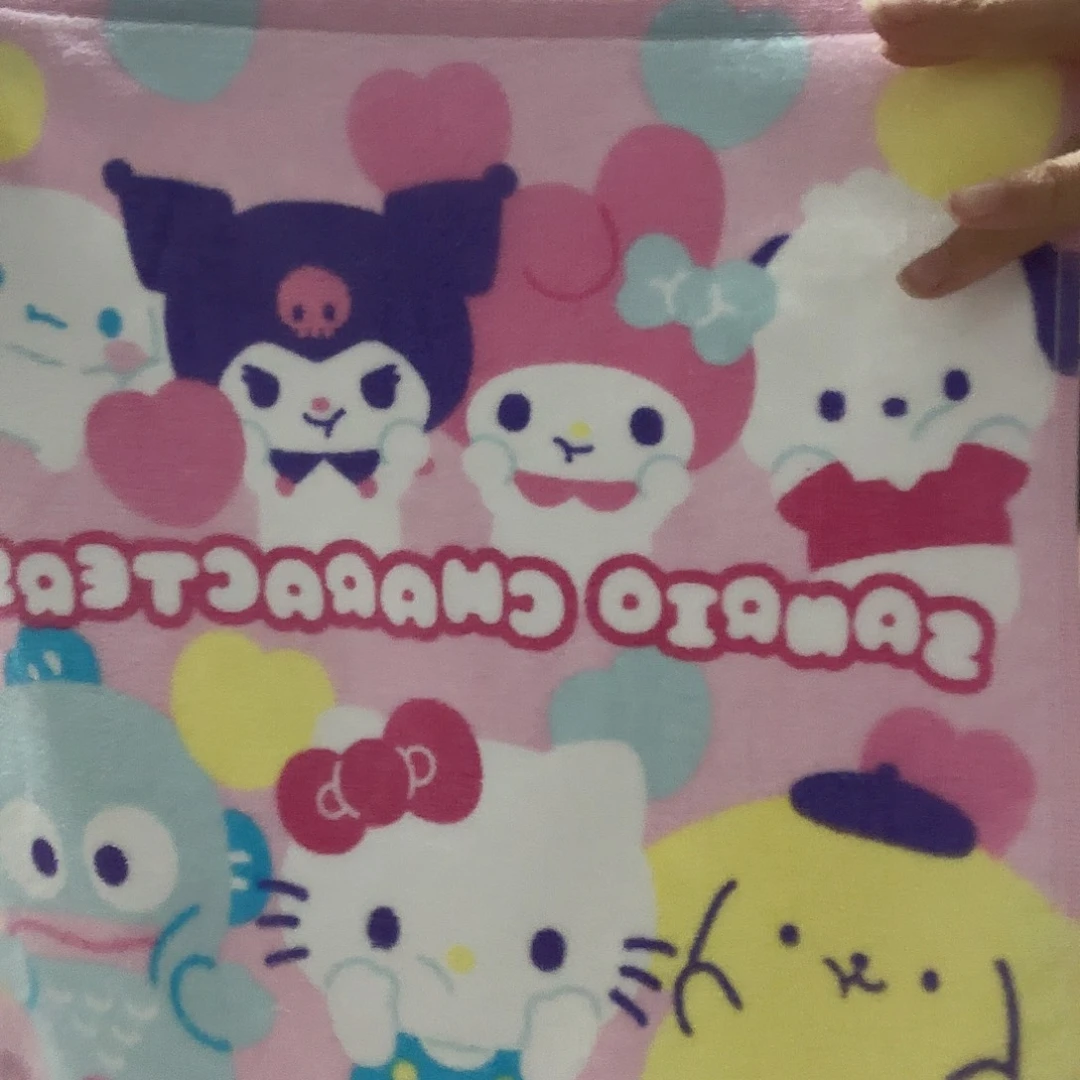 可爱的纯棉的方巾