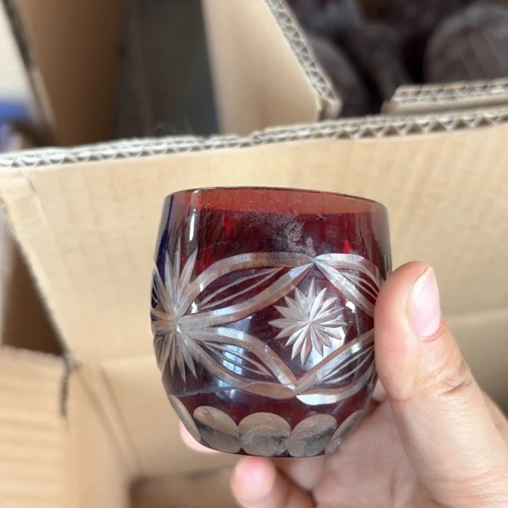 手柄款水晶玻璃如图一个