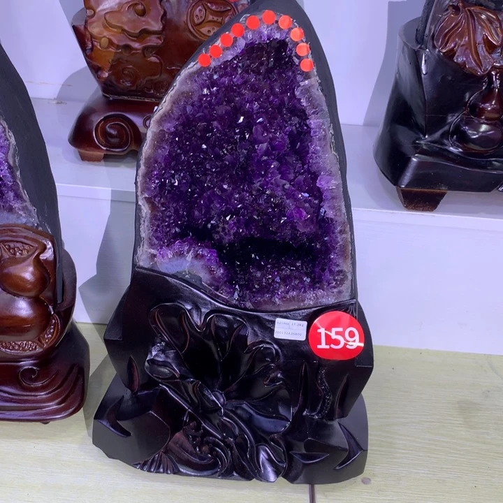 紫晶大型摆件（非配饰）未镶嵌晶
