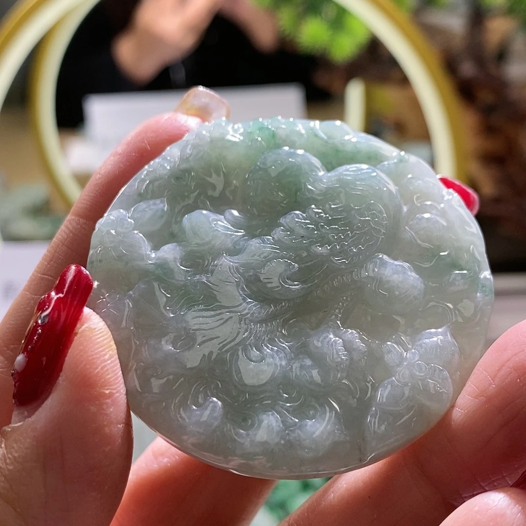 【闪购商品】翡翠颈饰未镶嵌凤凰