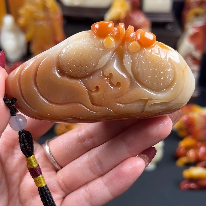 寿山石老性芙蓉石