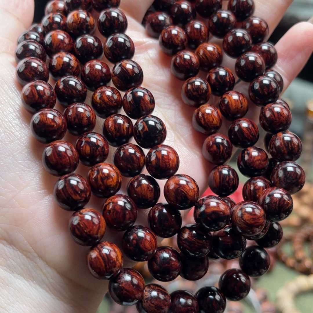 降真香手串/手链1.0红降多圈909