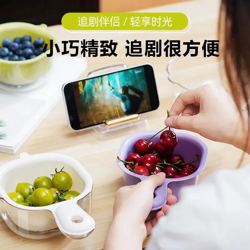 新款洗菜沥水篮家用水果篮客厅厨房神器多功能洗菜水果盘菜篮子