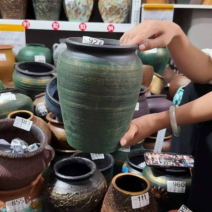 金绿坛子927高度23口径15