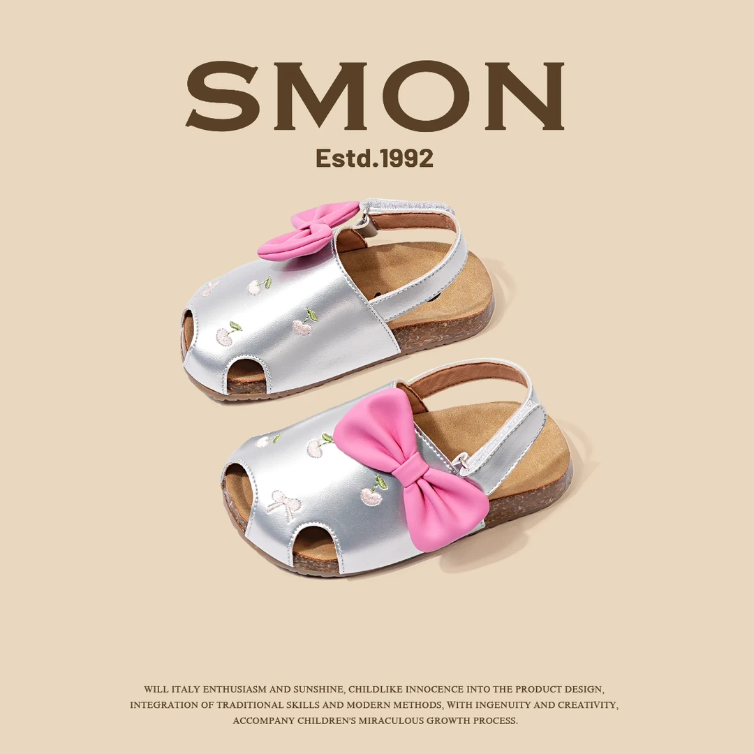 特价书萌女童凉鞋夏季新款儿童勃肯鞋小女孩公主鞋沙滩鞋软底防滑