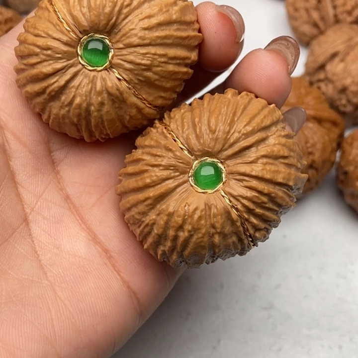 文玩核桃把件劳***生猴头