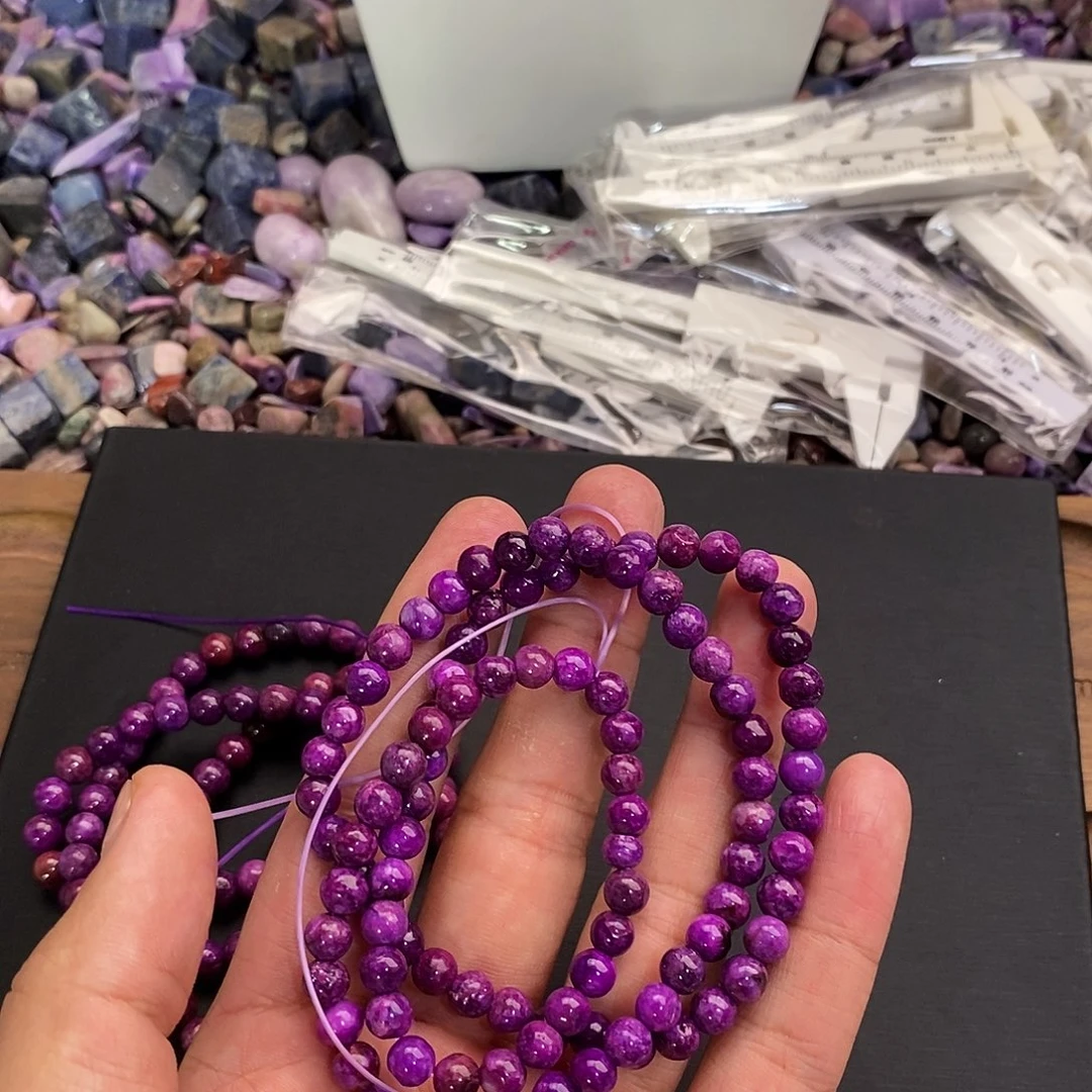 非金属三圈玉化圆珠