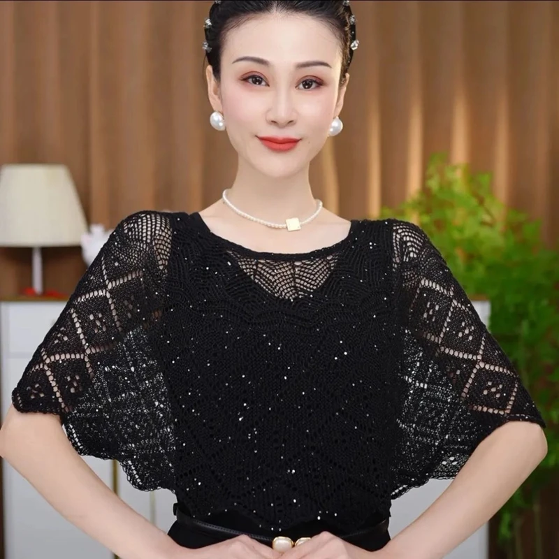 【惊爆价！送胸针】针织防晒中国风春夏护肩流苏夏季百搭女薄款披肩