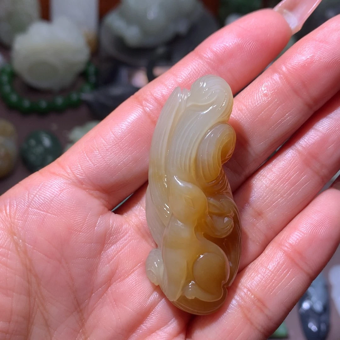 颈饰未镶嵌和田玉