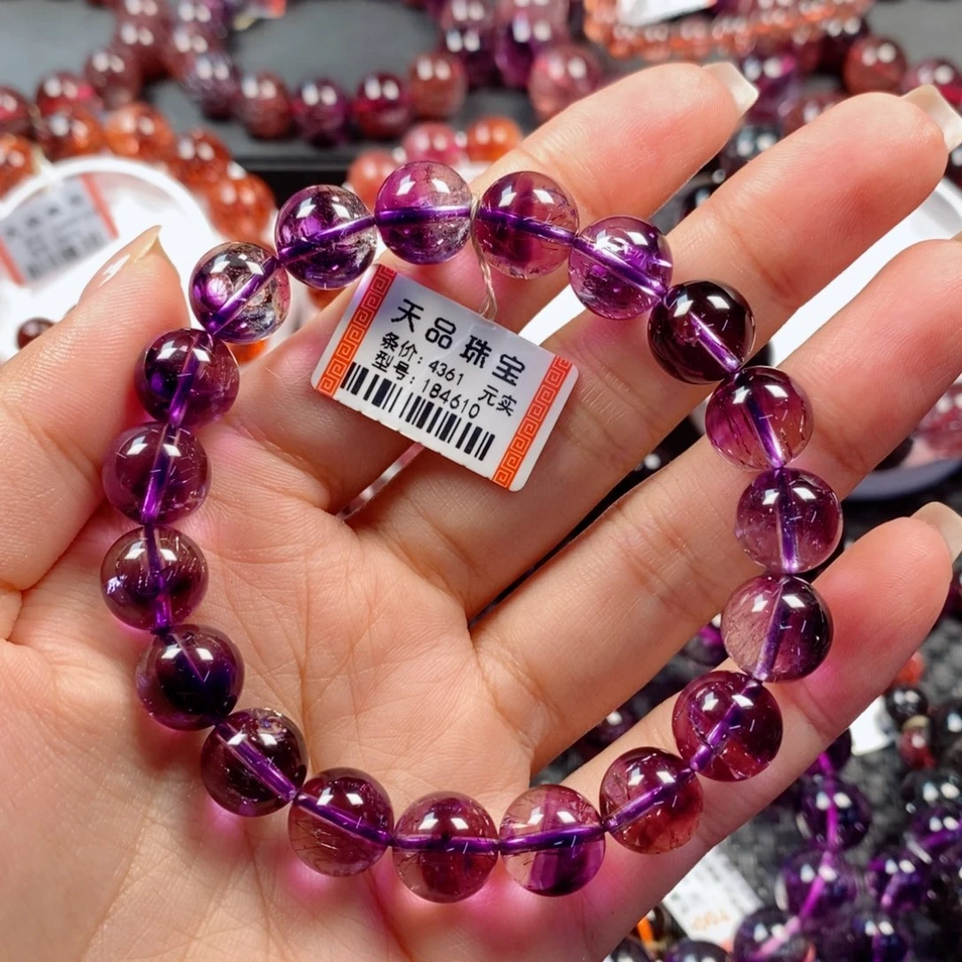 N****水晶手链未镶嵌紫超七手链184610