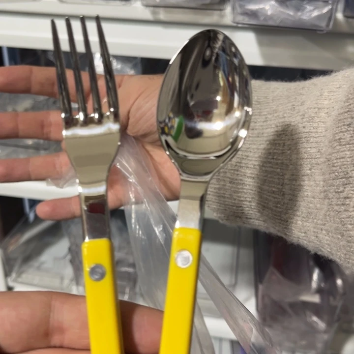 sabre黄色中号叉勺