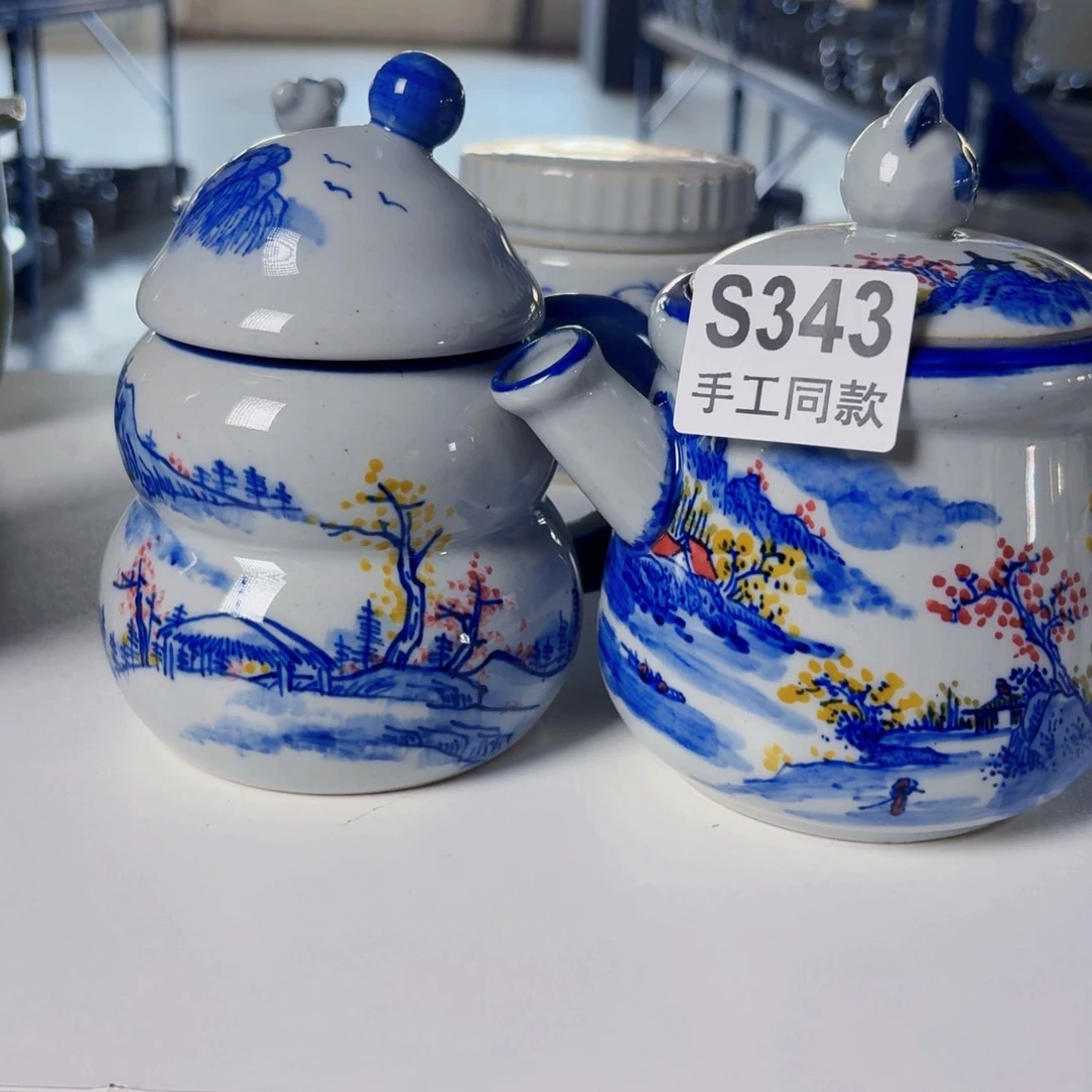 摆件景德镇老陶泥瓷器
