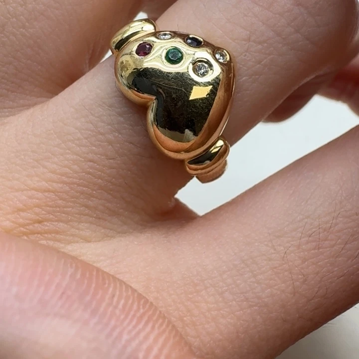 红宝石戒指未镶嵌成品