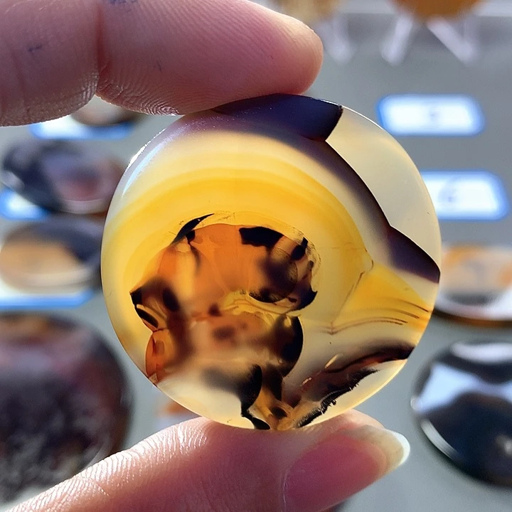 未镶嵌颈饰玛瑙/玉髓