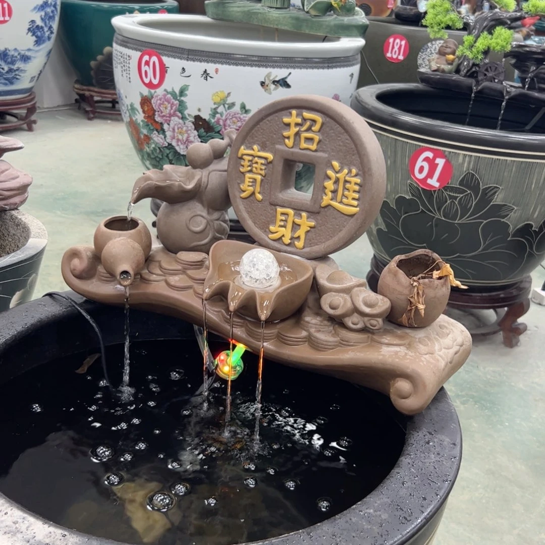 瓷片流水加过滤不带雾化……