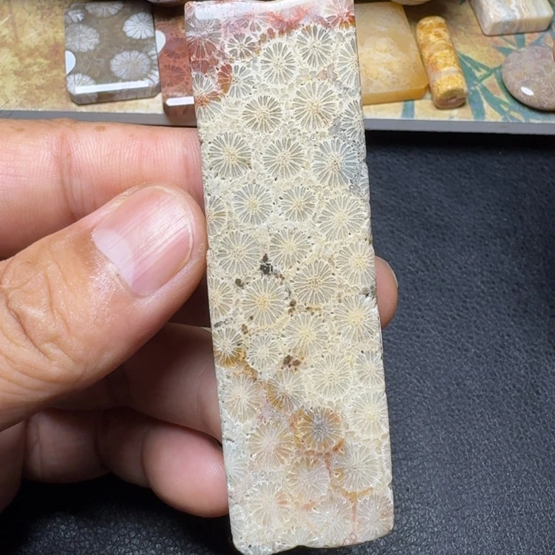 硅化玉纯天然色有机玉石保真色片料未镶嵌