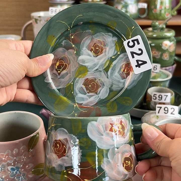 景德镇陶瓷手绘作品524