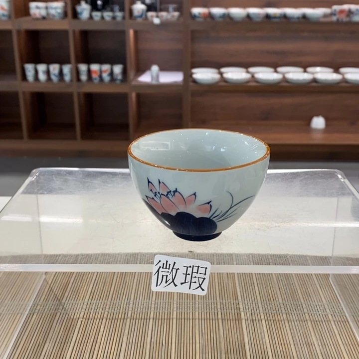 釉下老陶泥手工绘制