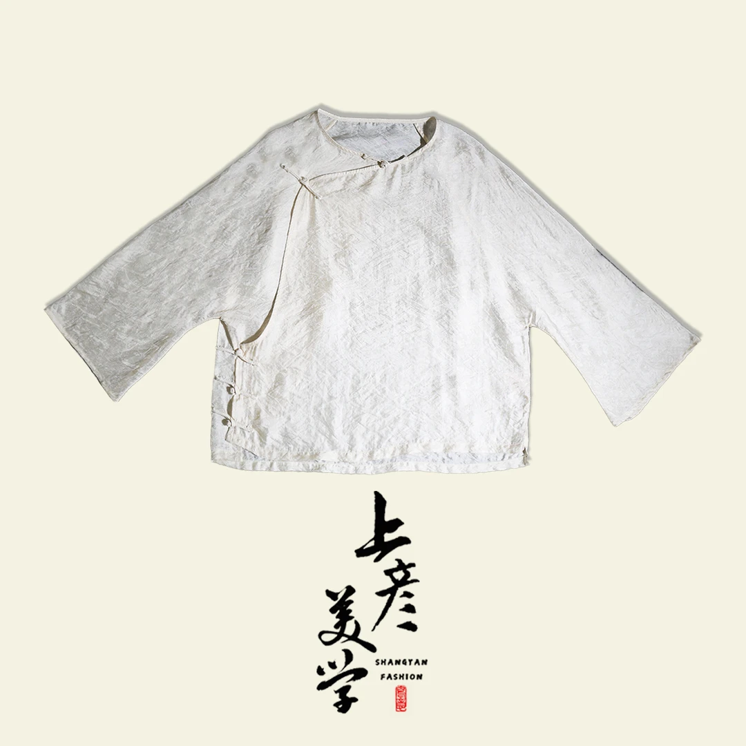 【念清文化】[月痕]-素衣如月,衣衫垂云,穿在身上的江南烟雨