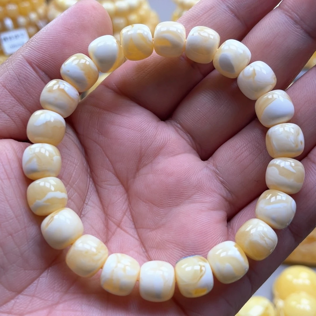 琥珀手链未镶嵌手串