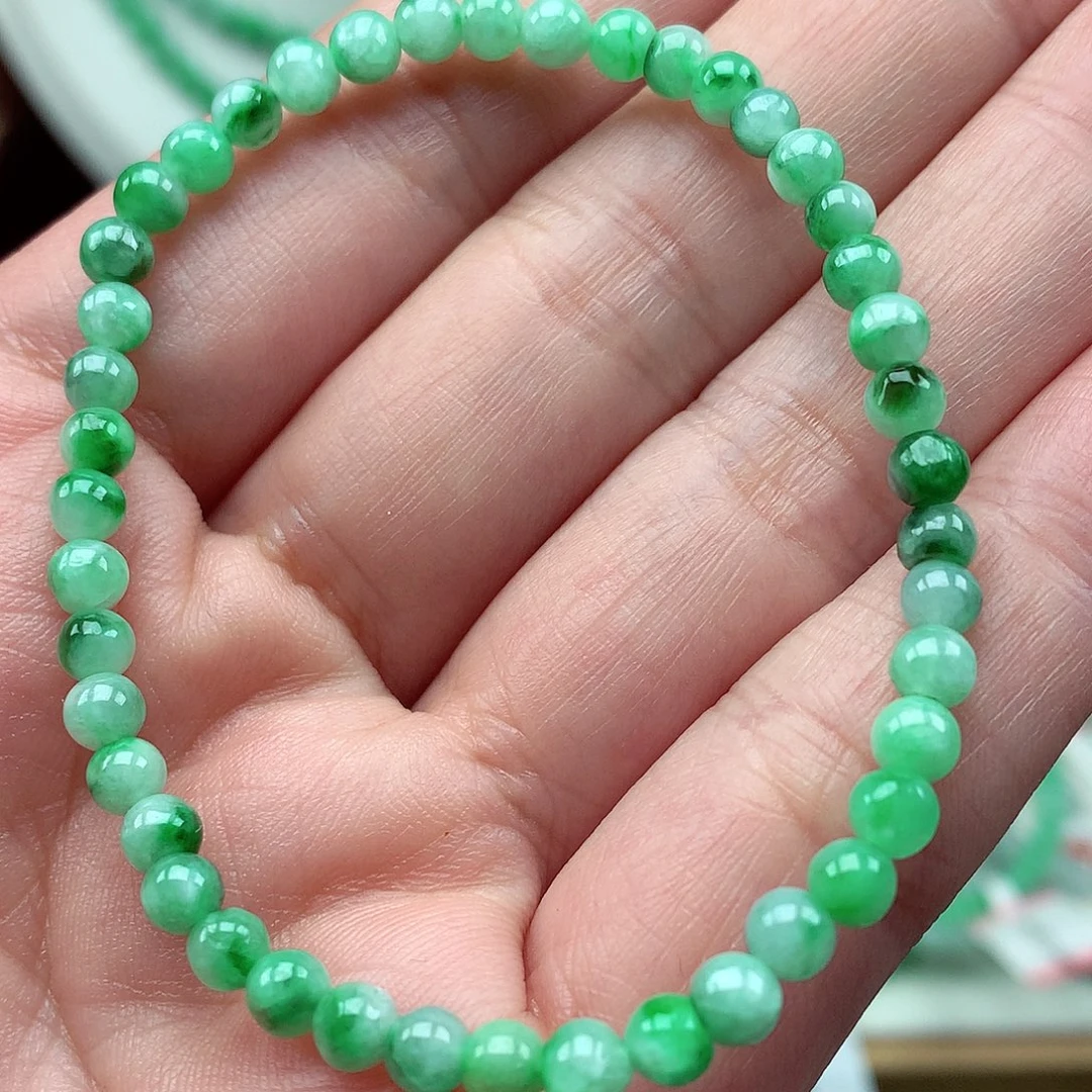 翡翠未镶嵌毛衣链