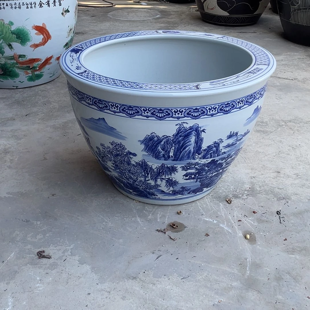 缸瓷器瓷器54高度33瓷器陶瓷