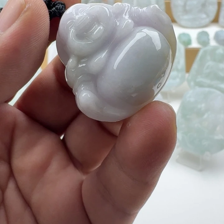 翡翠未镶嵌颈饰天然缅甸A货翡翠