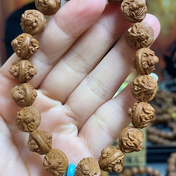 手串/手链橄榄核龙纹