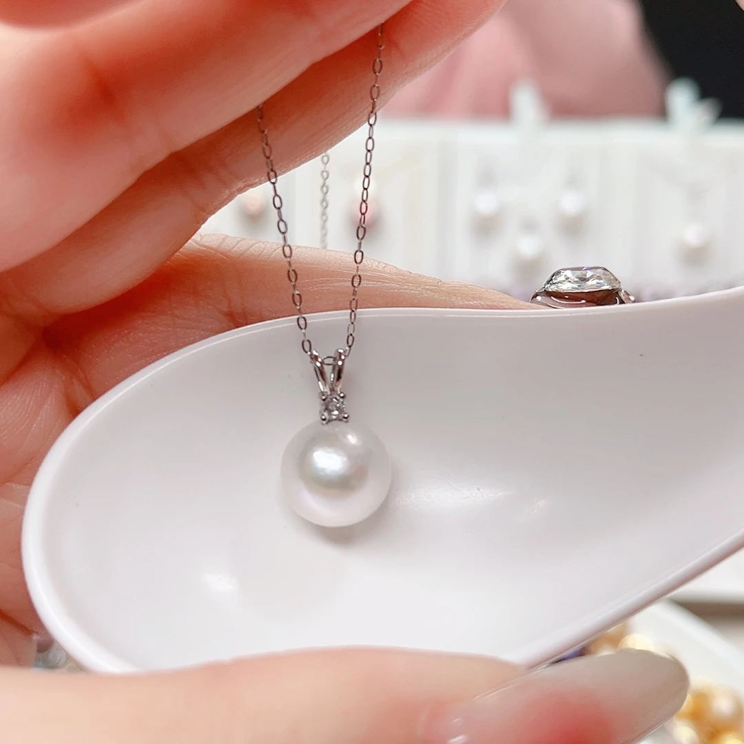 合金吊坠(赠链)淡水珍珠