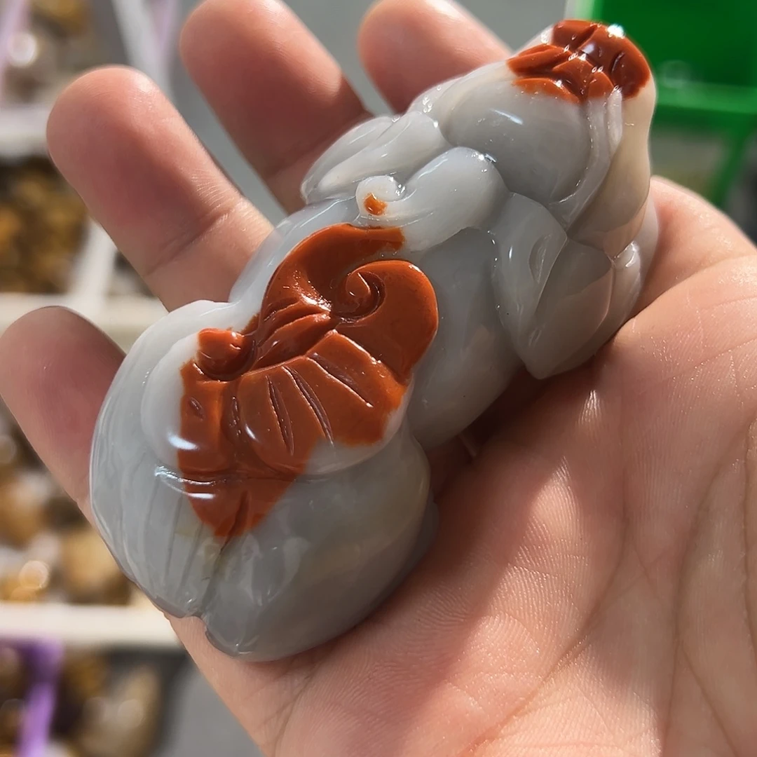 玛瑙/玉髓合金颈饰