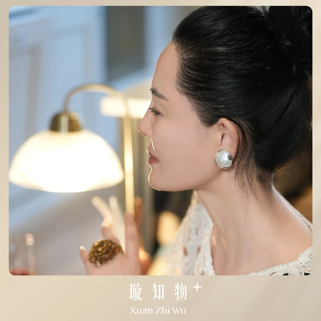 Amelia广寒仙耳饰复古时尚轻奢耳饰