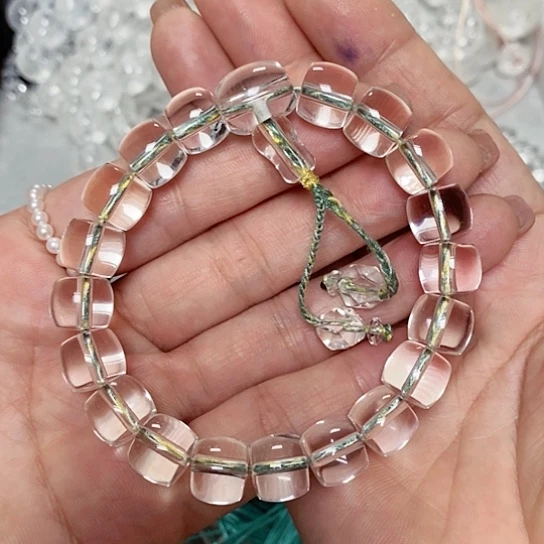 水晶手串未镶嵌荫*水晶011