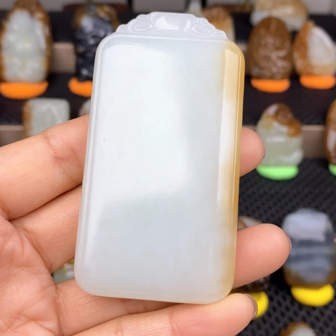 和田玉颈饰未镶嵌匆****6