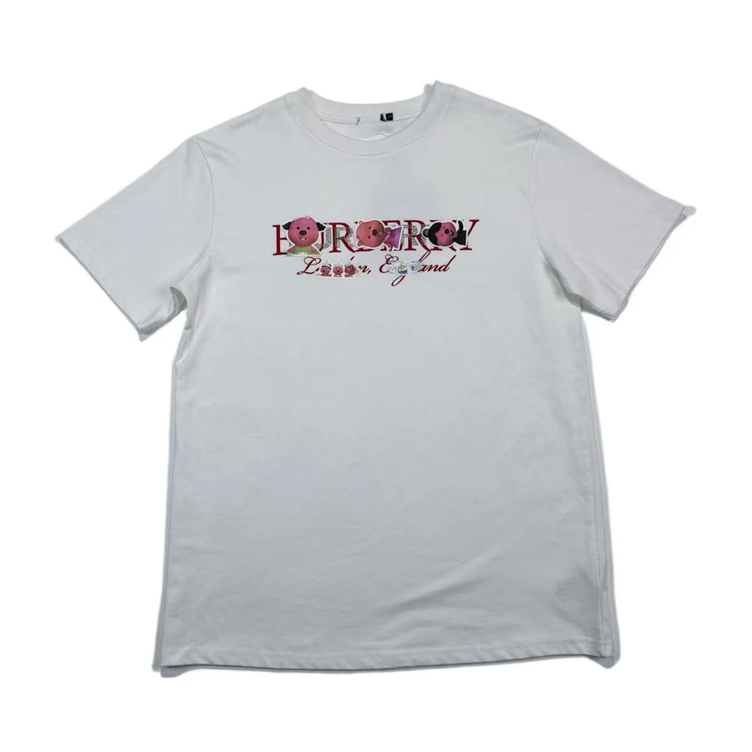 短袖圆领设计印花T恤夏季时尚透气---LT061