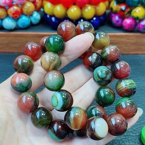 未镶嵌玛瑙手饰黑凤凰盐源16