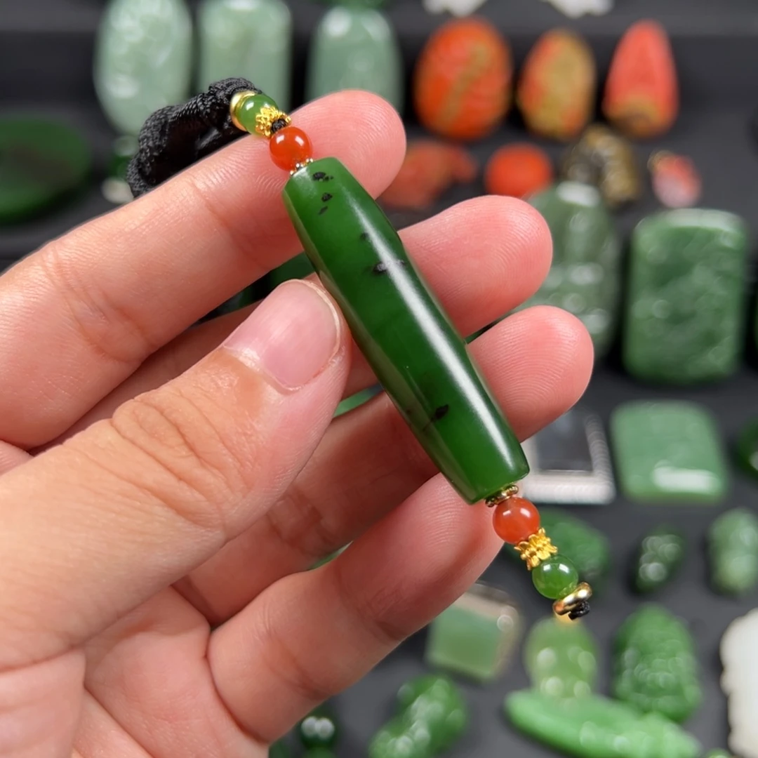 和田玉（碧玉）未镶嵌挂件