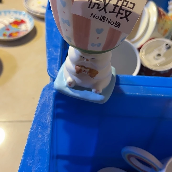 摆件景德镇手工手绘高温釉下彩