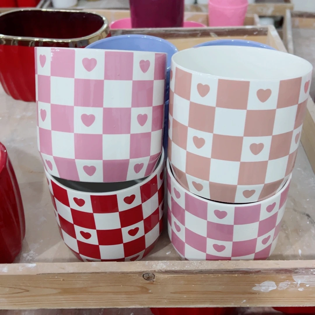 有孔，陶瓷花盆满10米包邮发货