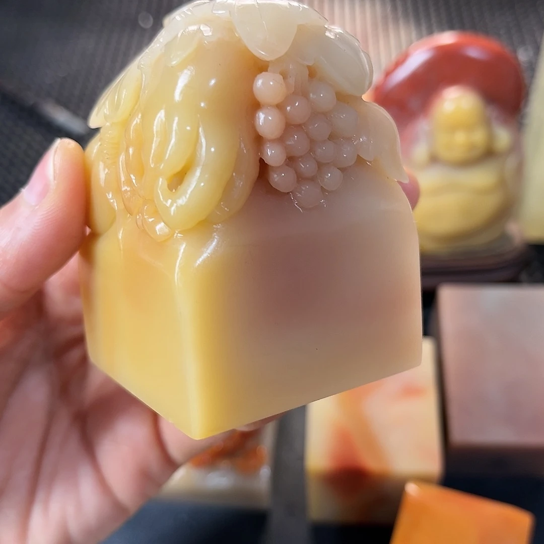 寿山石印石你还好嘛